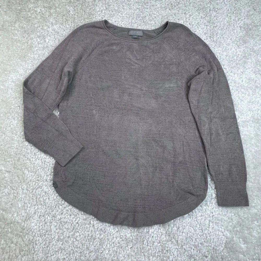 Barefoot Dreams Cozychic Ultra Lite Rolled Neck Sweater Gray